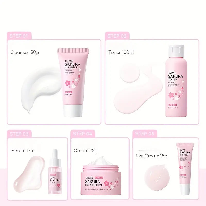 Sakura Skin Care Set