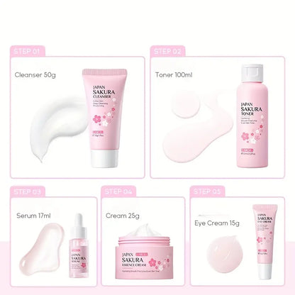 Sakura Skin Care Set
